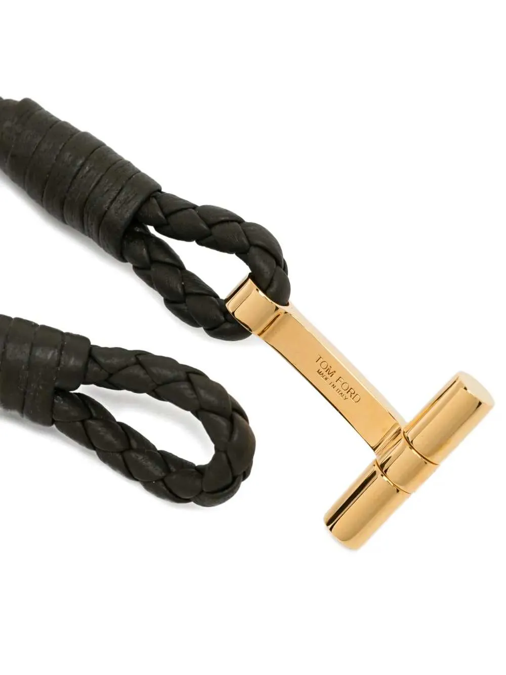Braided T-Bar Bracelet