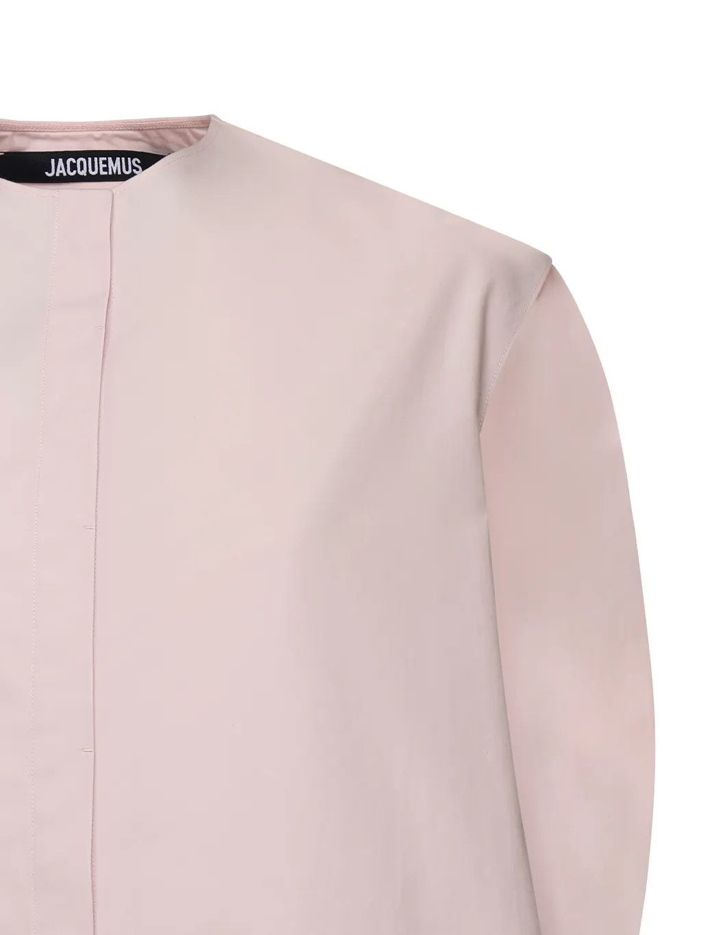 Jacquemus Ruched Detail Crewneck Dress