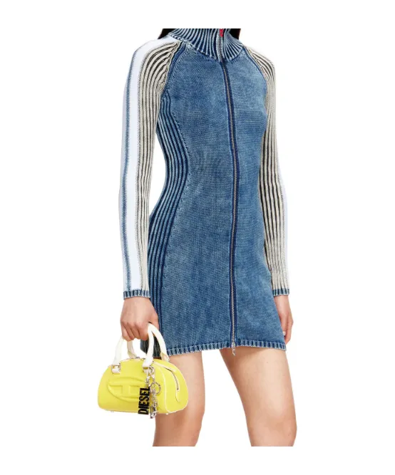 Diesel M-Estelle Turtleneck Knitted Short Dress