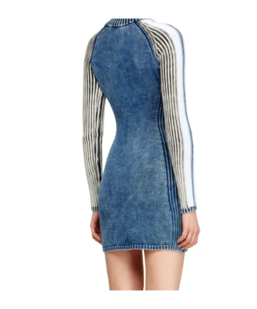 Diesel M-Estelle Turtleneck Knitted Short Dress