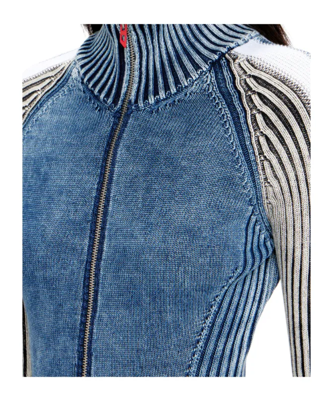 Diesel M-Estelle Turtleneck Knitted Short Dress