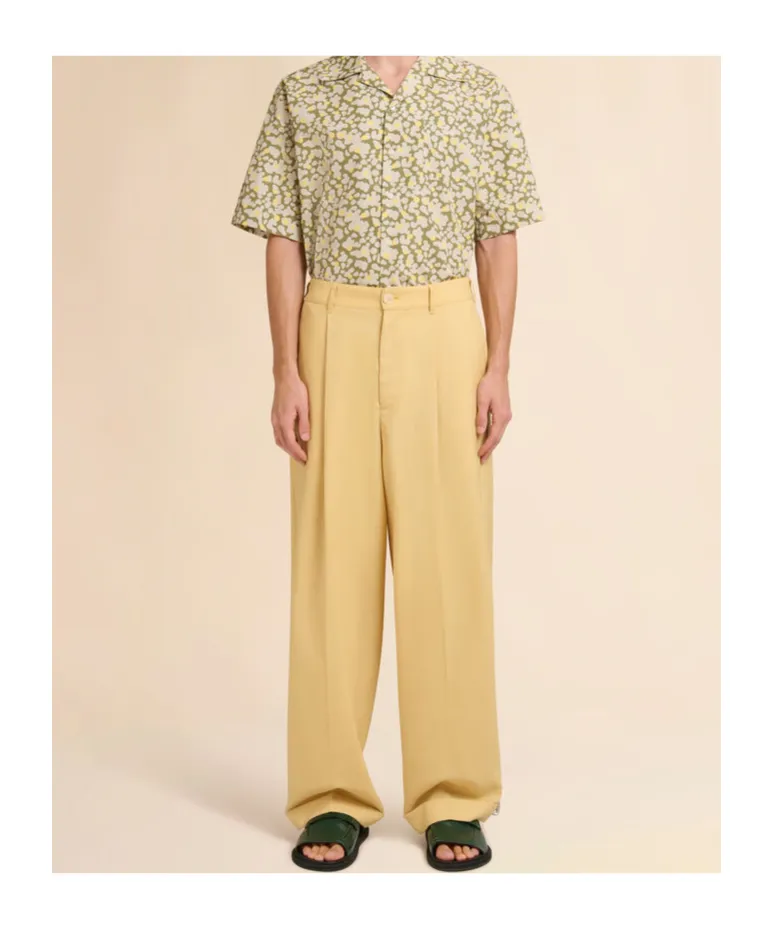 Marni Tropical Pleated Trousers