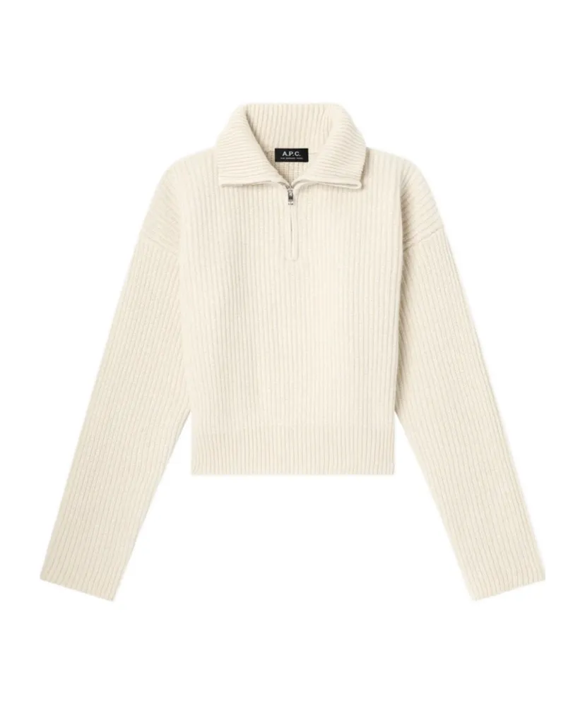 A.P.C. Half Zipped Jumper