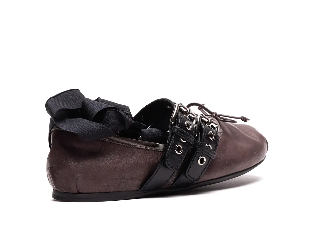 Round-Toed Ballet Shoes