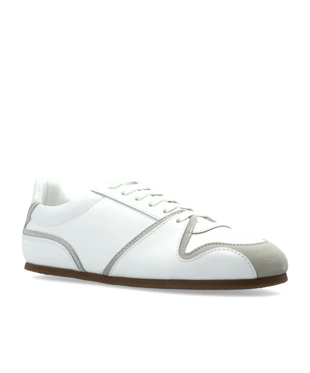 Moschino Low Top Lace Up Sneakers