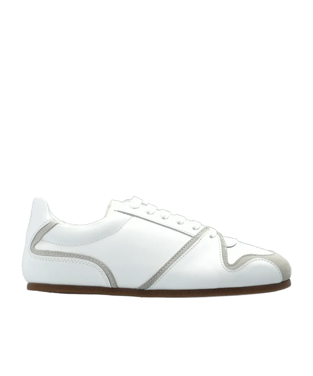 Moschino Low Top Lace Up Sneakers