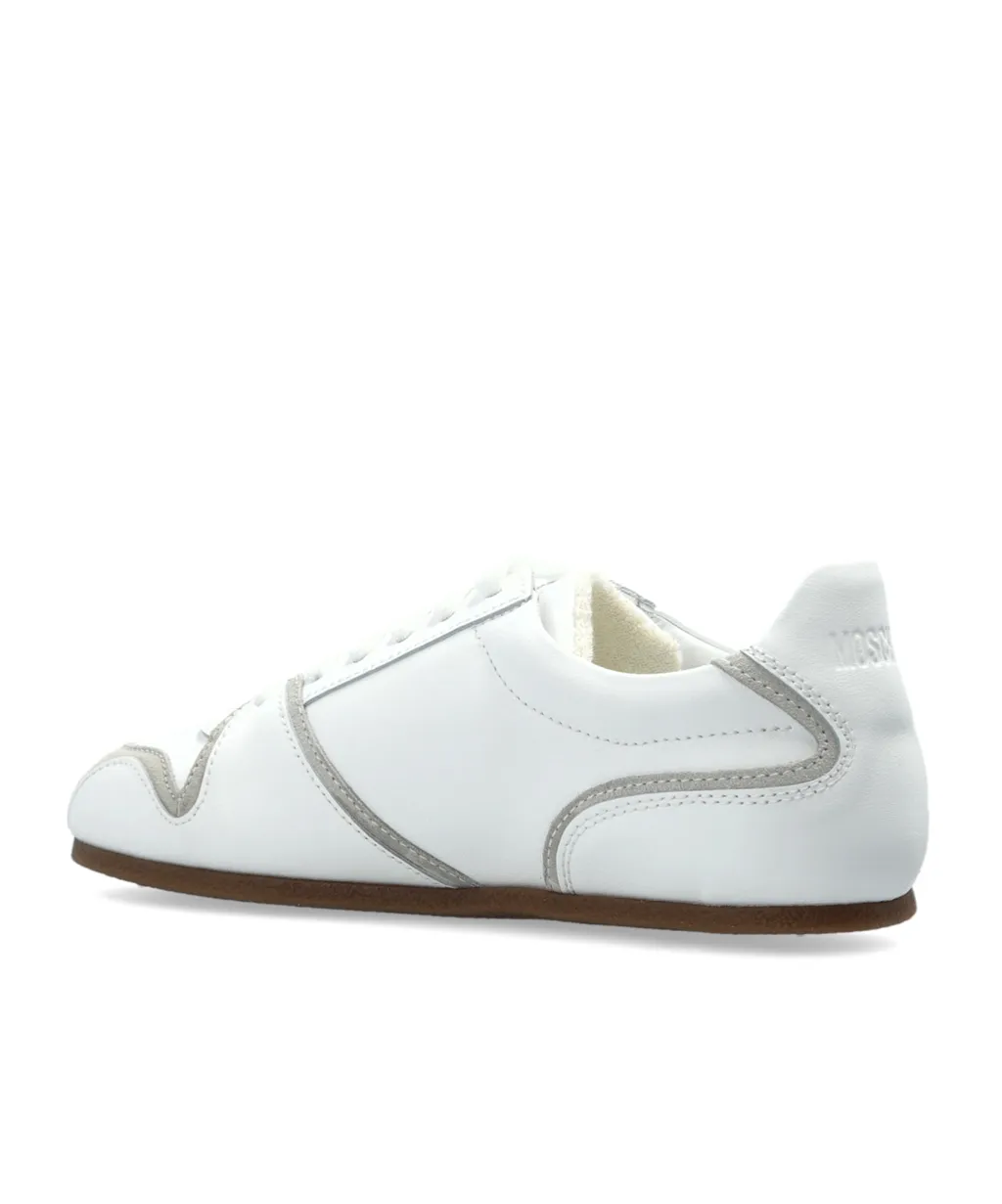 Moschino Low Top Lace Up Sneakers