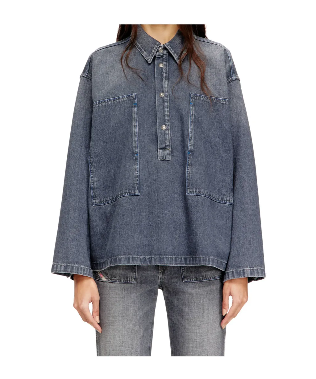 De-Priss Denim Blouse
