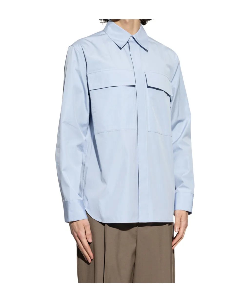Jil Sander Curved Hem Shirt