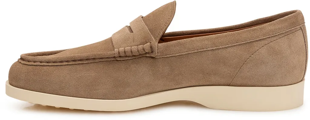 Tod's Topstitching Penny Loafers