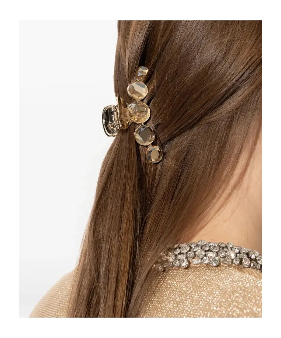 Jimmy Choo Logo Detail Hair Clip