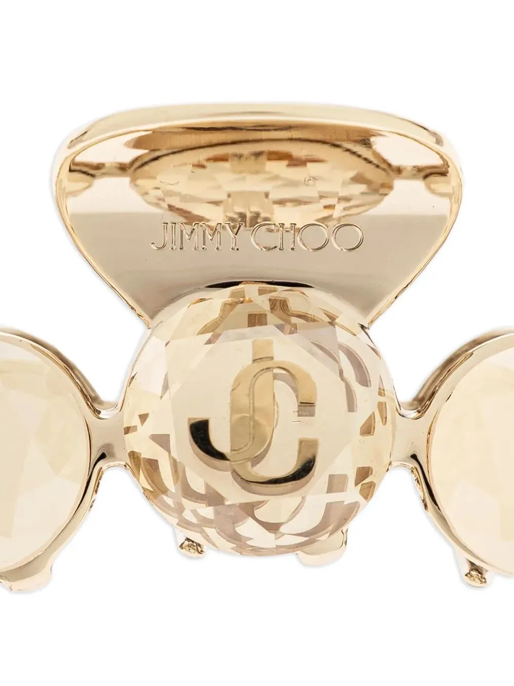 Jimmy Choo Logo Detail Hair Clip