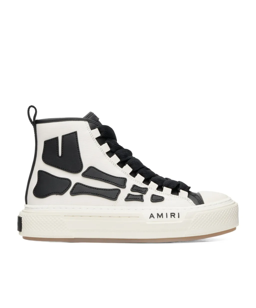 Lace-Up High-Top Casual Sneakers