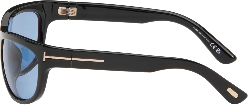 Rectangular-Frame Sunglasses