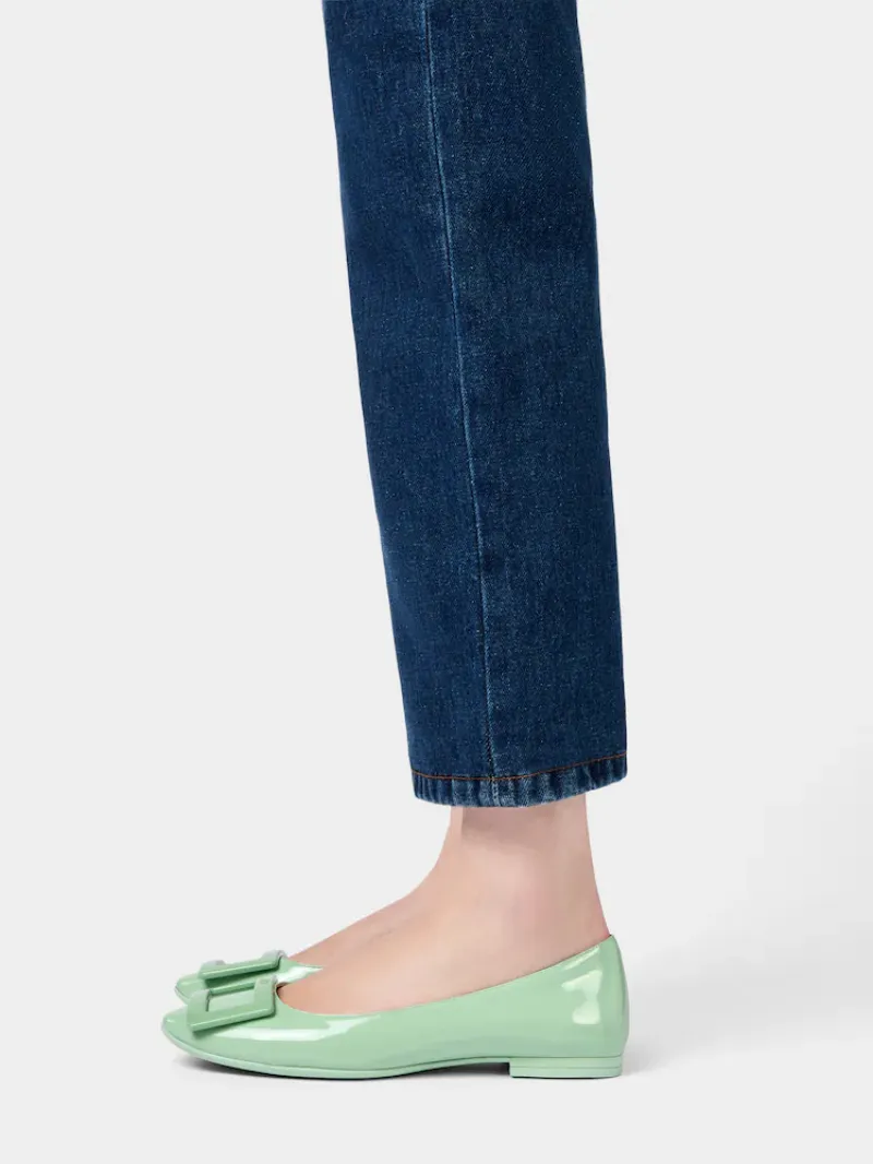 U Look Ballerinas In Patent Leather