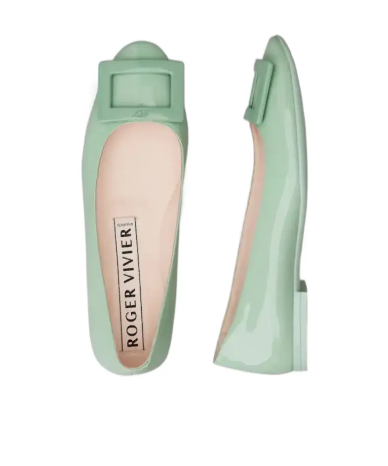 U Look Ballerinas In Patent Leather