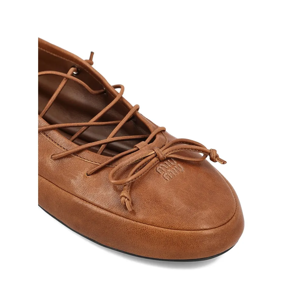 Round-Toe Flat Shoes