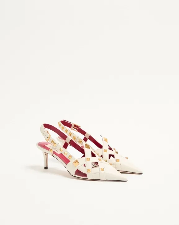 Pointed-Toe High-Heeled Sandals
