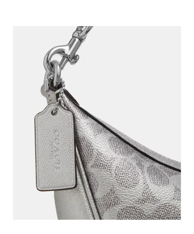 Aria Shoulder Bag In Signature Canvas