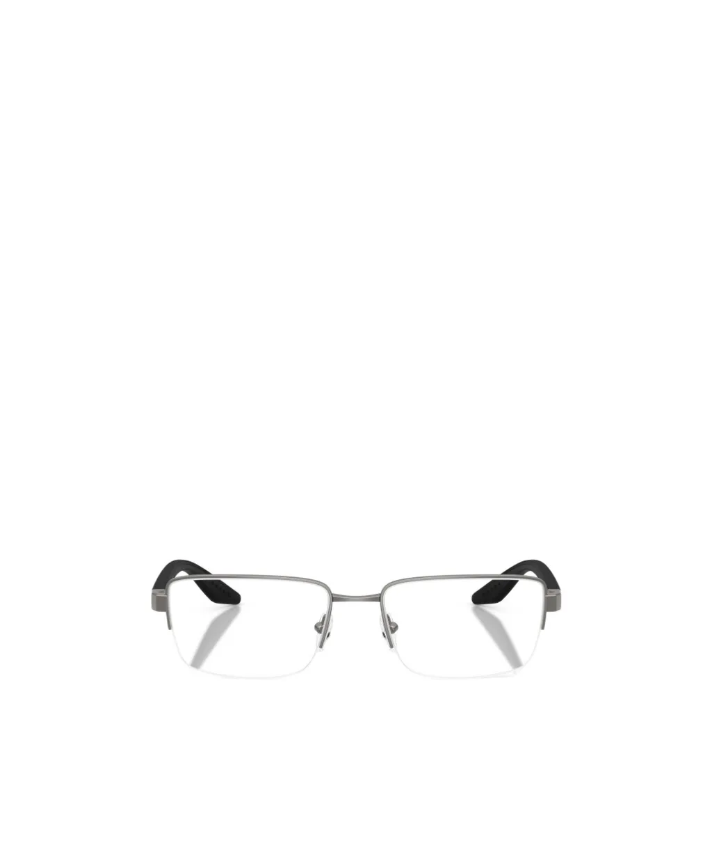 Prada Eyewear Linea Rossa Round Frame Glasses