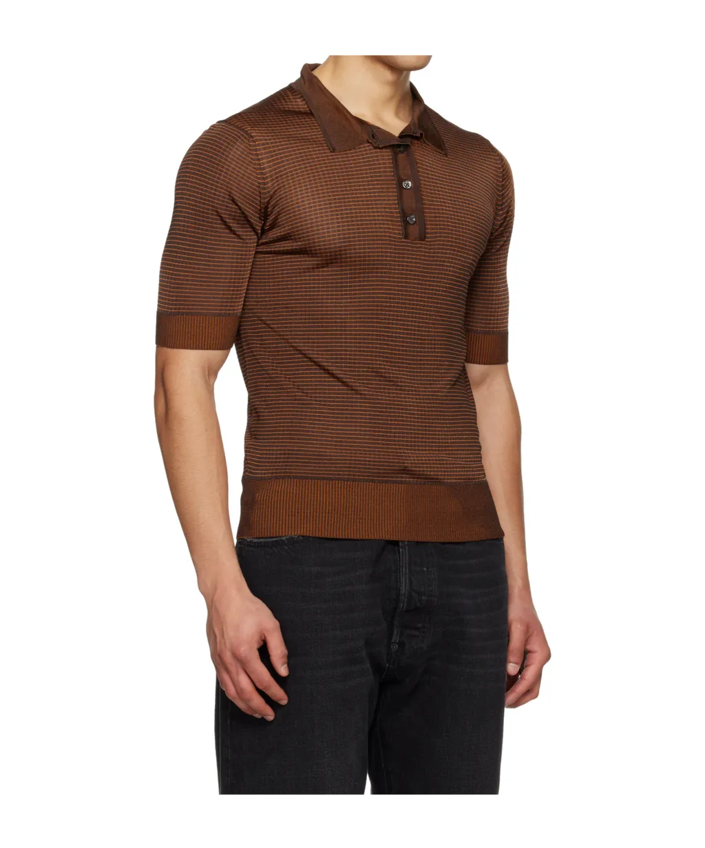 Short-Sleeved Polo Shirt