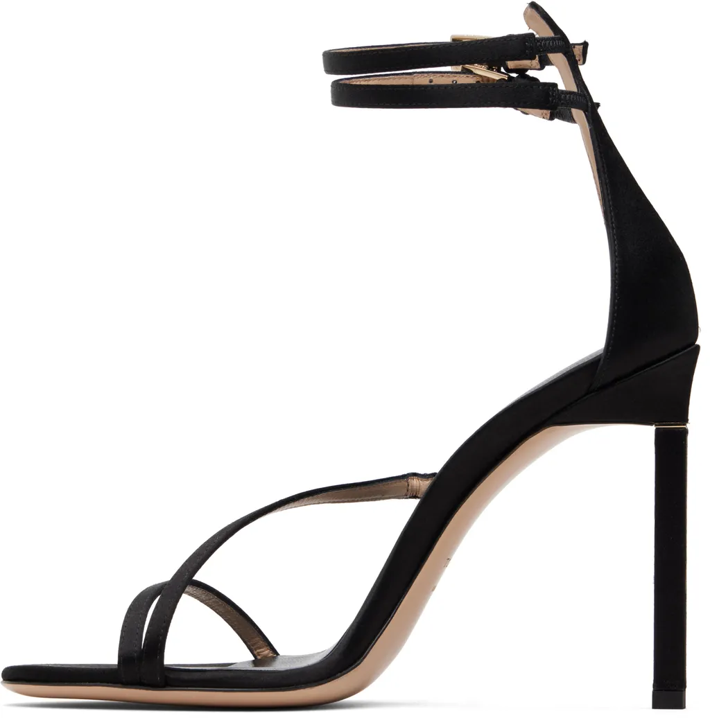 105Mm Satin Sandals