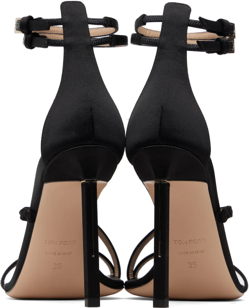 105Mm Satin Sandals
