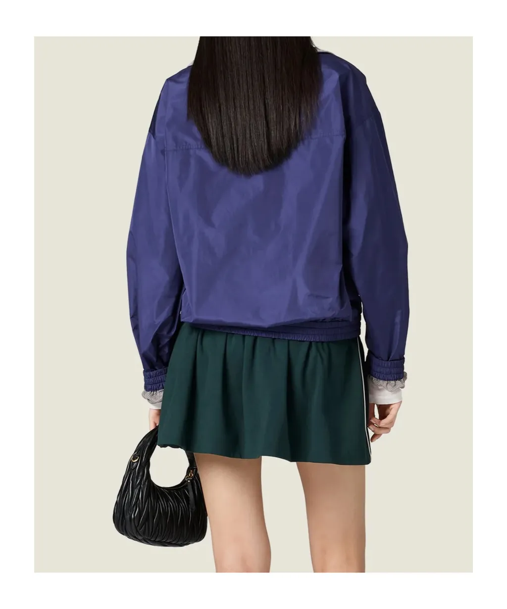 Technical Poplin Blouson Jacket