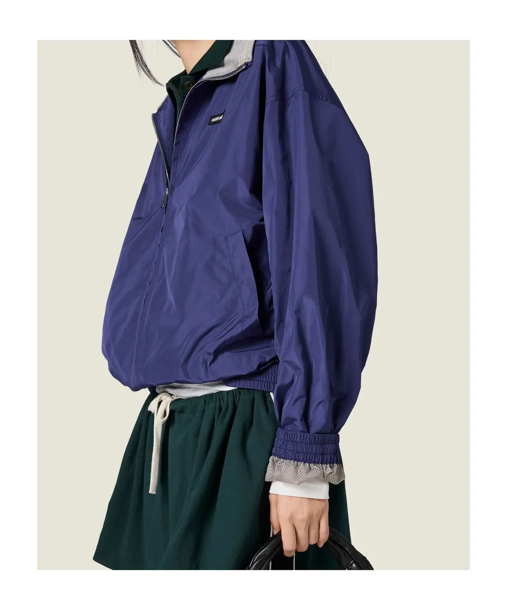 Technical Poplin Blouson Jacket