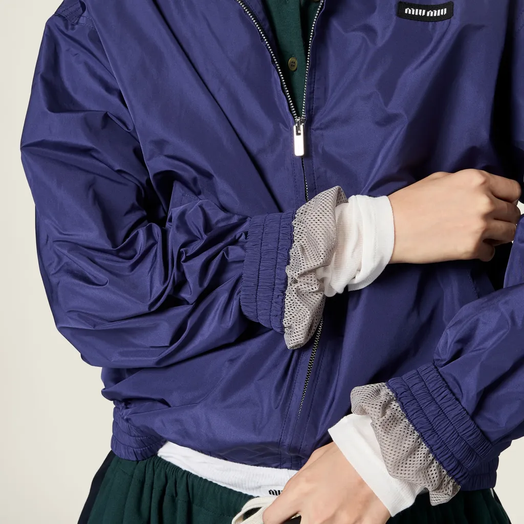 Technical Poplin Blouson Jacket