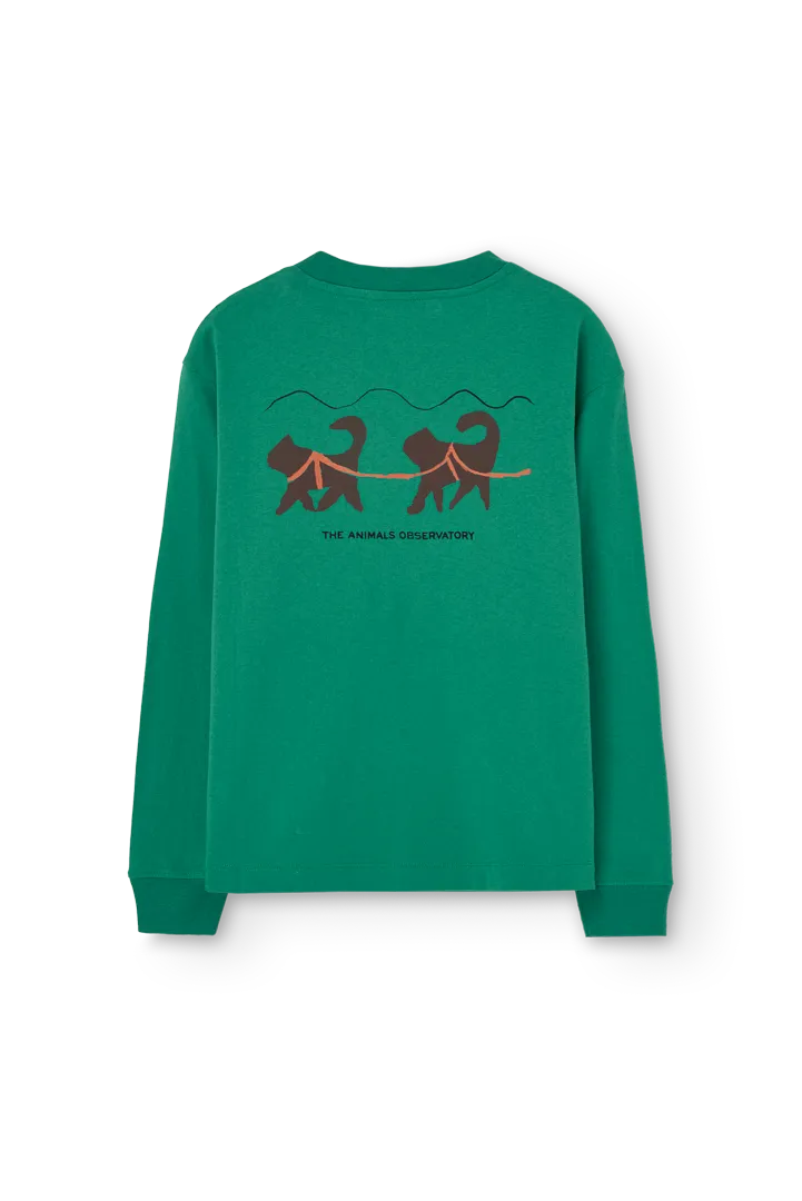 Crew Neck Long-Sleeved T-Shirt