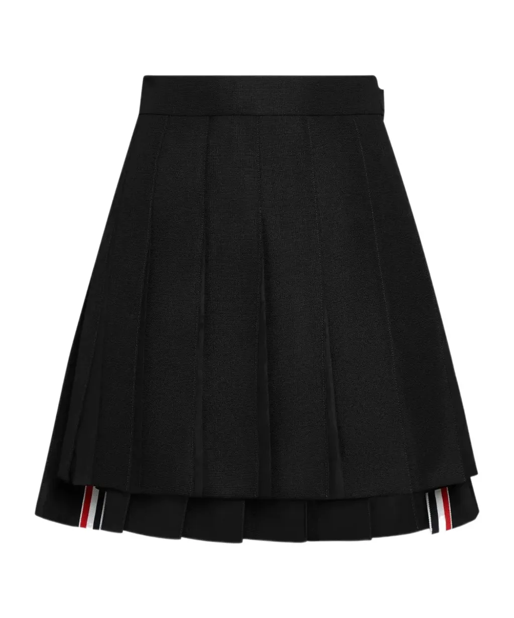 Pleated Mini Skirt