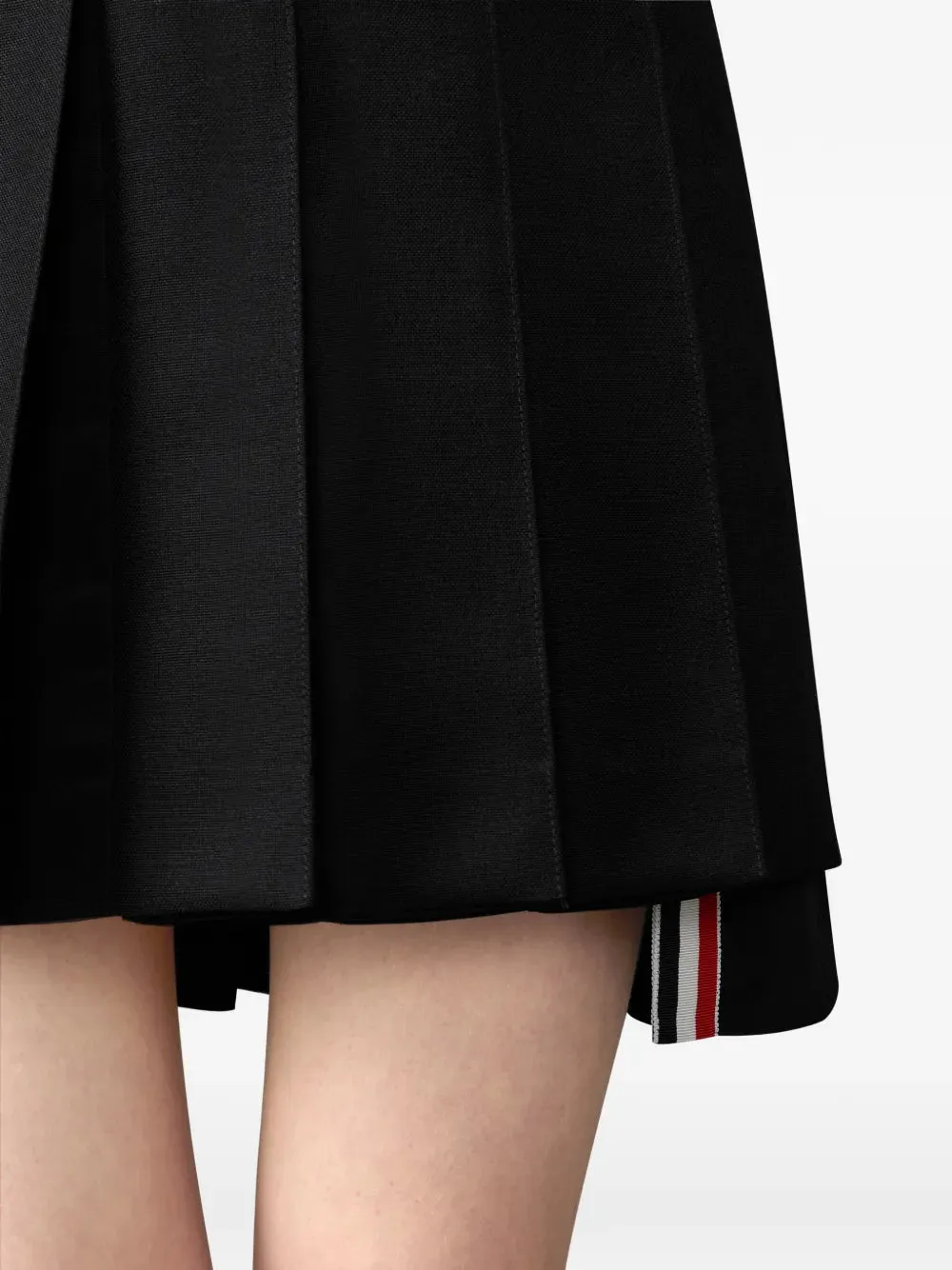 Pleated Mini Skirt