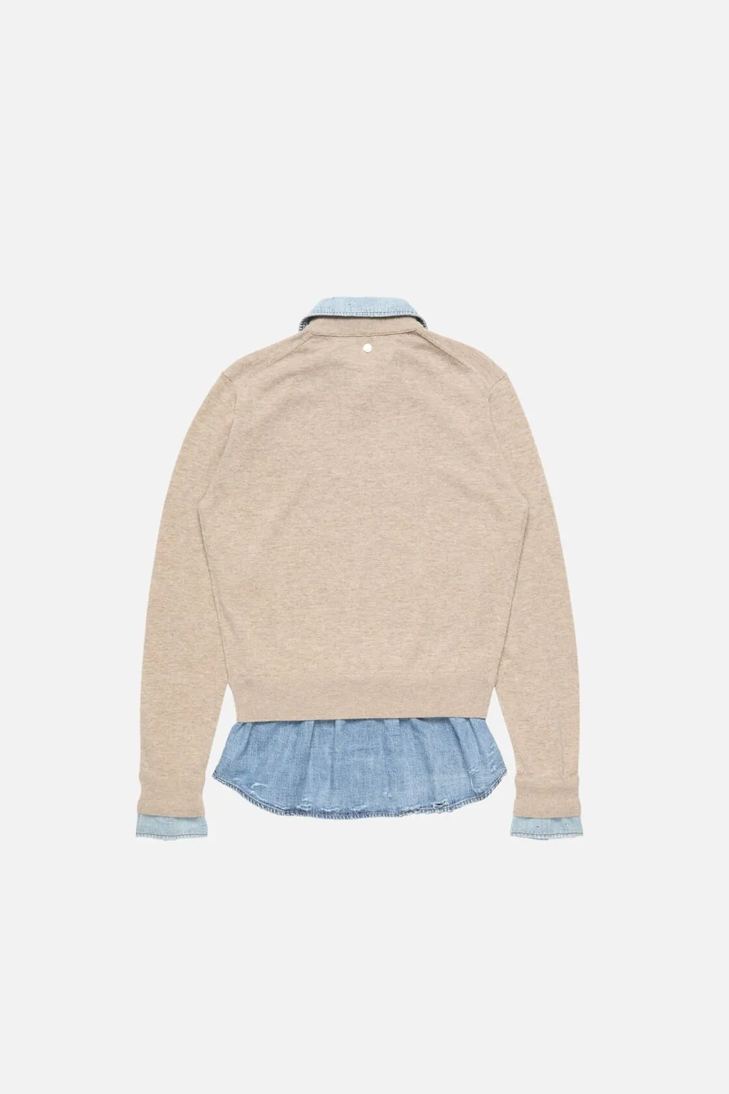 Layered V-Neck Sweater