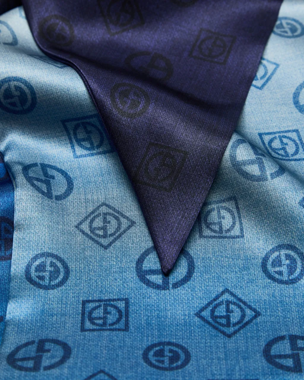Giorgio Armani All-Over Logo-Printed Scarf