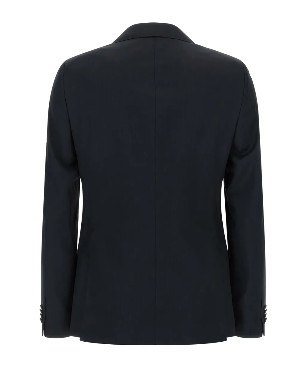 Zegna Pinstripe Single Breasted Suit Set