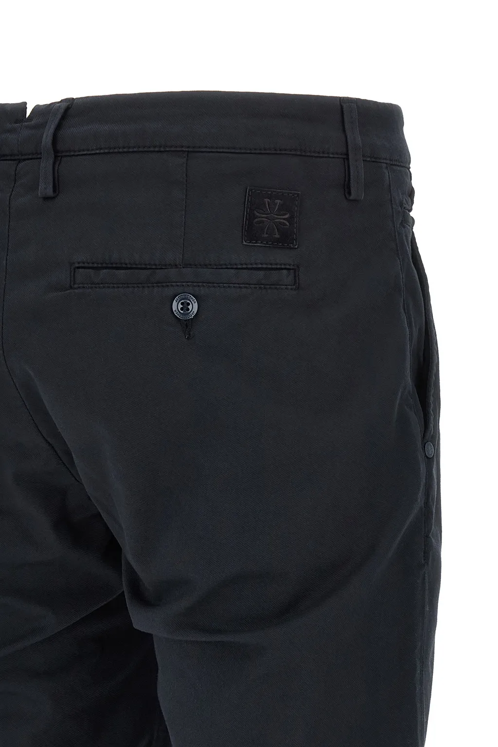 Jacob Cohen Logo Plaque Straight-Leg Trousers