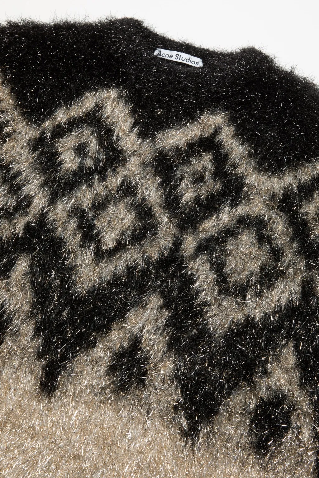 Geometric-Pattern Sweater