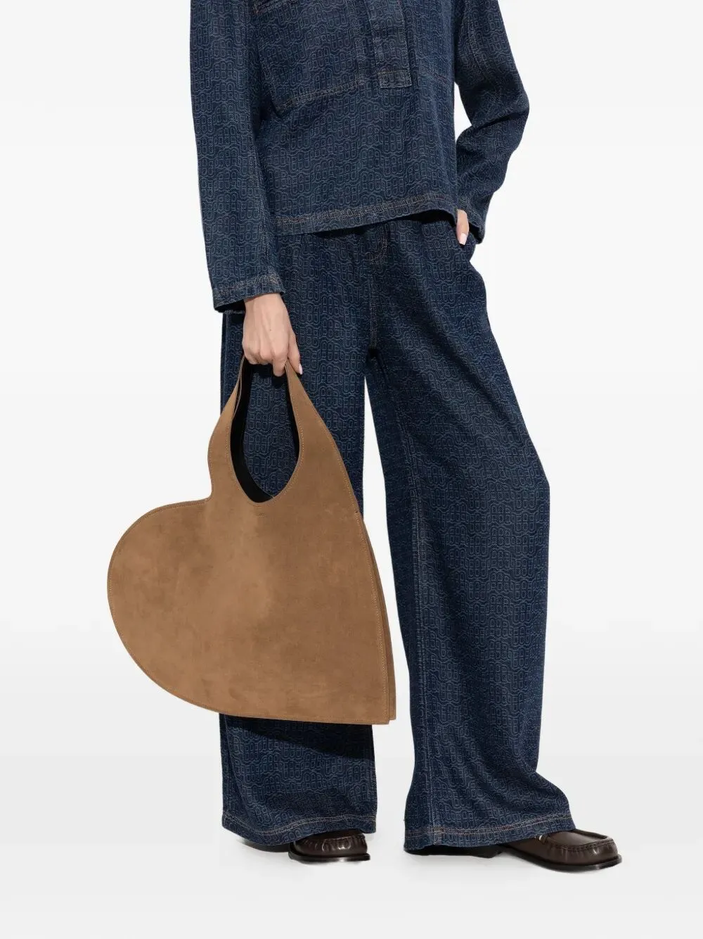 Heart-Shaped Shoulder Bag