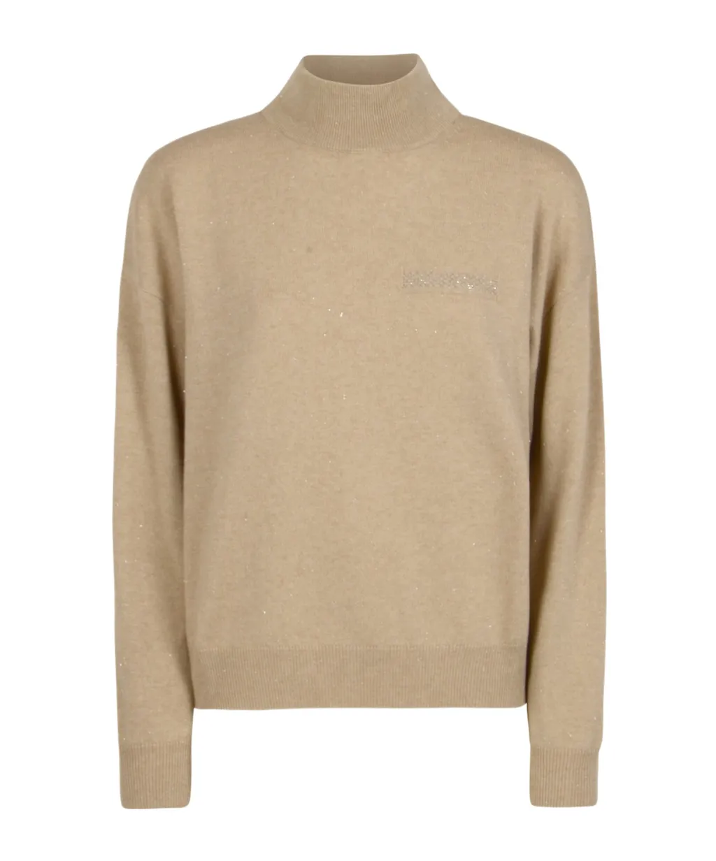 Peserico Funnel-Neck Sweater