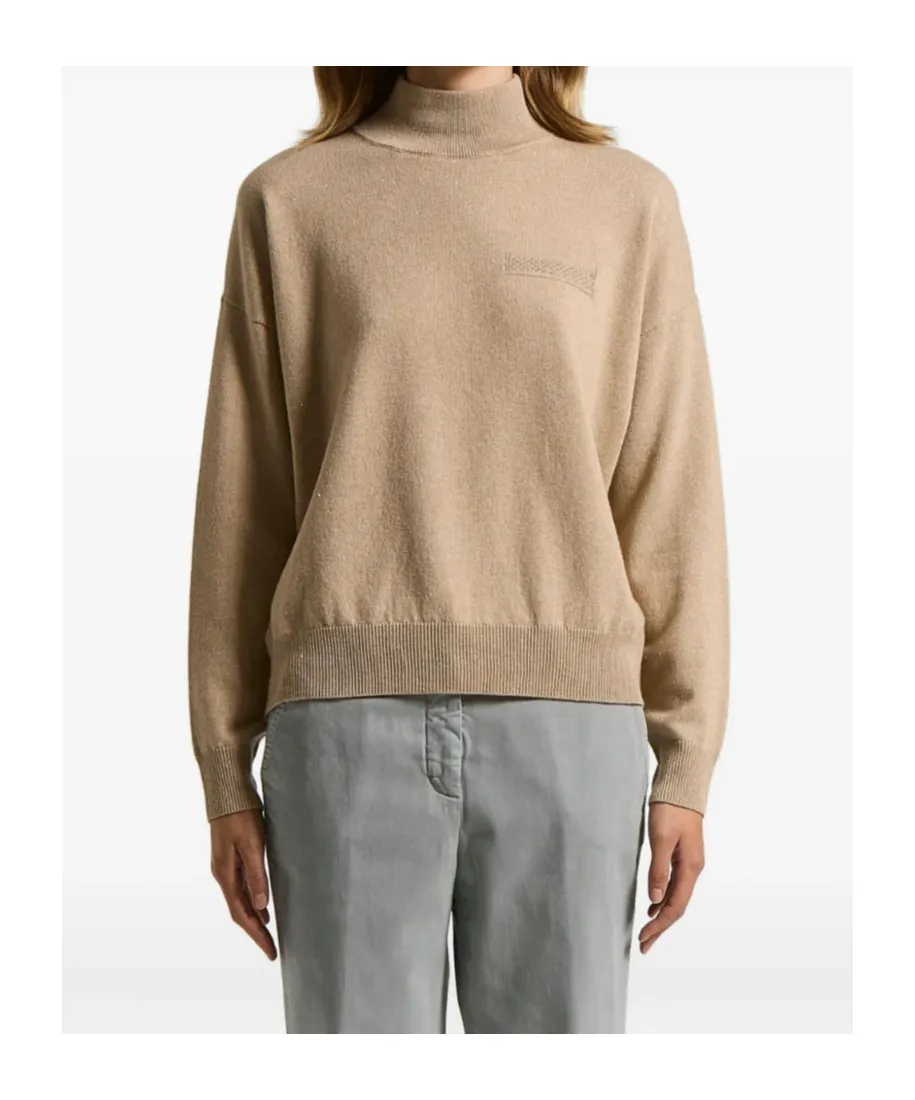 Peserico Funnel-Neck Sweater