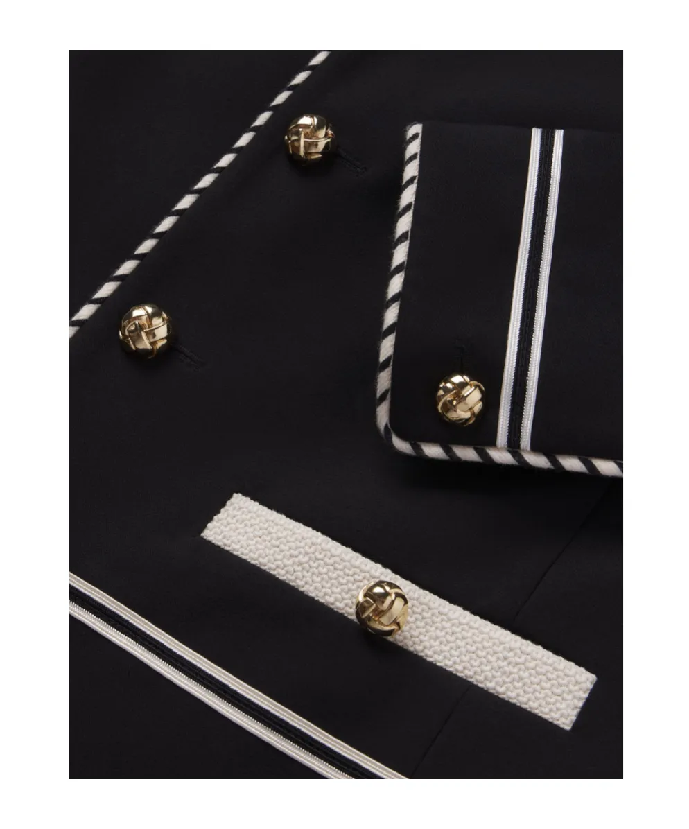 Button Embellished Jacket