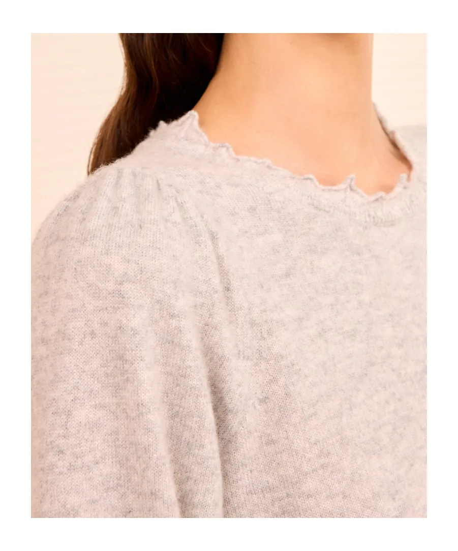 Polline Ruffled-Sleeve T-Shirt