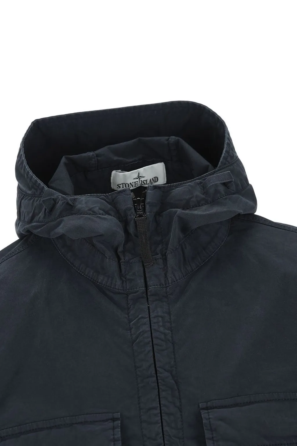 Stone Island Zip-Up Hooded Jacket