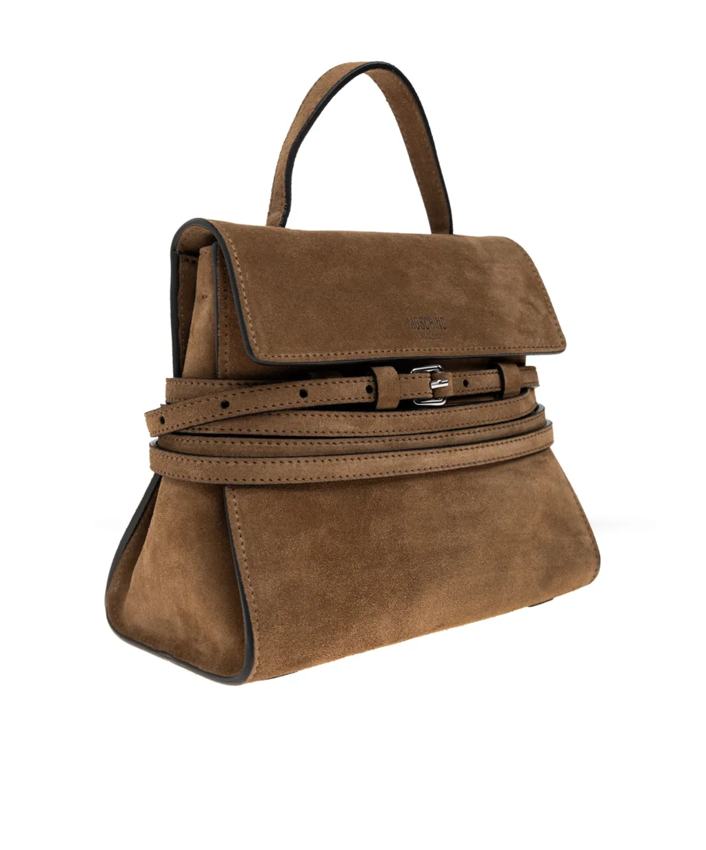 Moschino Logo Detailed Top Handle Handbag