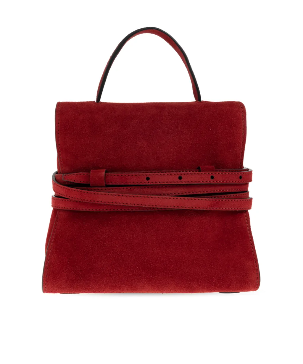 Moschino Logo Detailed Top Handle Handbag