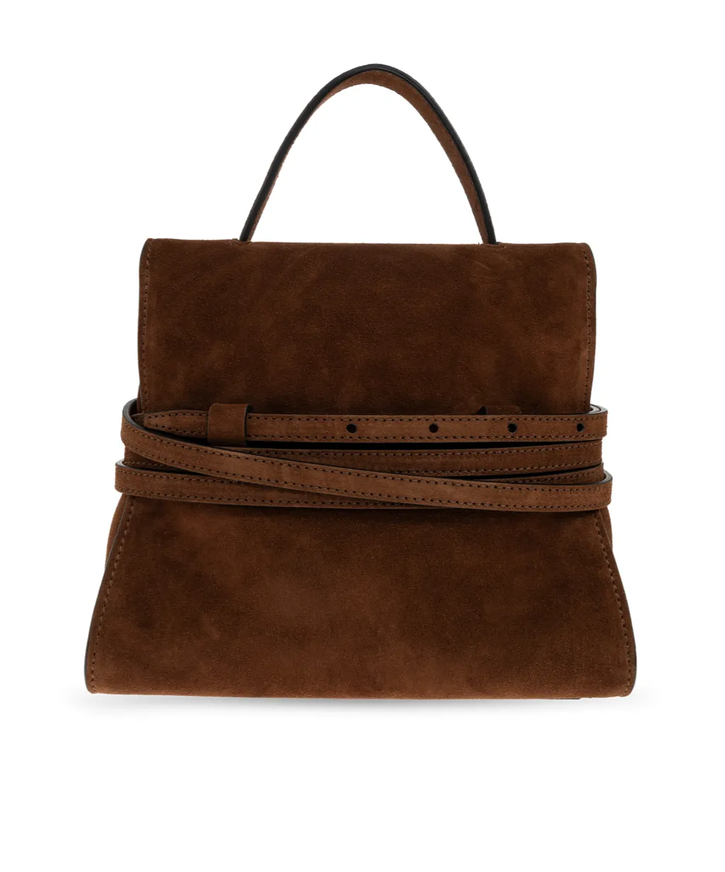 Moschino Logo Detailed Top Handle Handbag