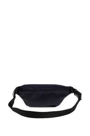 Iceberg Quilted Zip Belt Messenger Bag