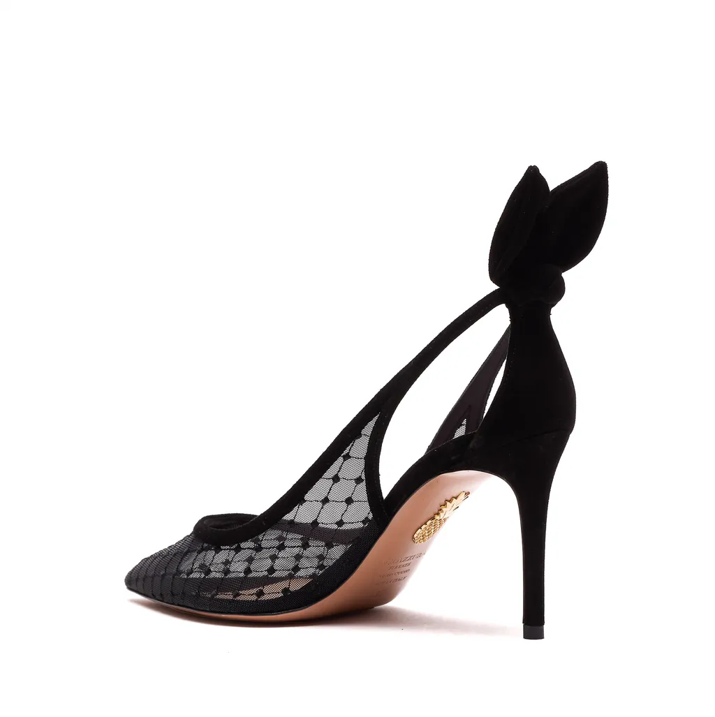 Aquazzura Mesh High Heel