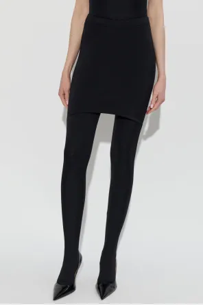 Vetements Skirted Leggings Pants